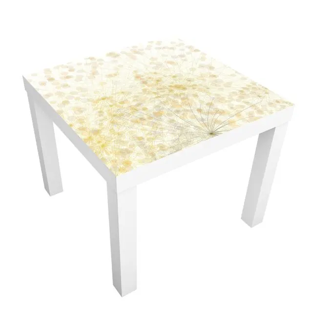 No.RY6 Blütenregen Möbelfolie für IKEA Lack Tisch 55 x 55 cm Sonderaktion