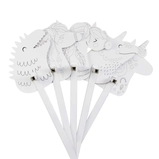 Steckenpferde Set Ausmalen FOLDZILLA Steckenpferd Must-Have