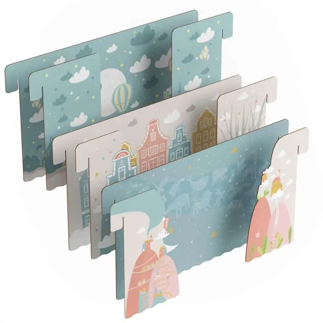 Meistverkauft Puppentheater Kulissenset Regenbogen FOLDZILLA Puppentheater Kulissenset