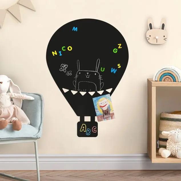 Heißluftballon Form Tafelfolie magnetisch Sichere Zahlung