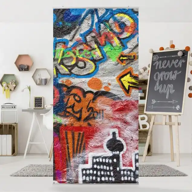 Urban Graffiti Raumteiler Jetzt Bestellen