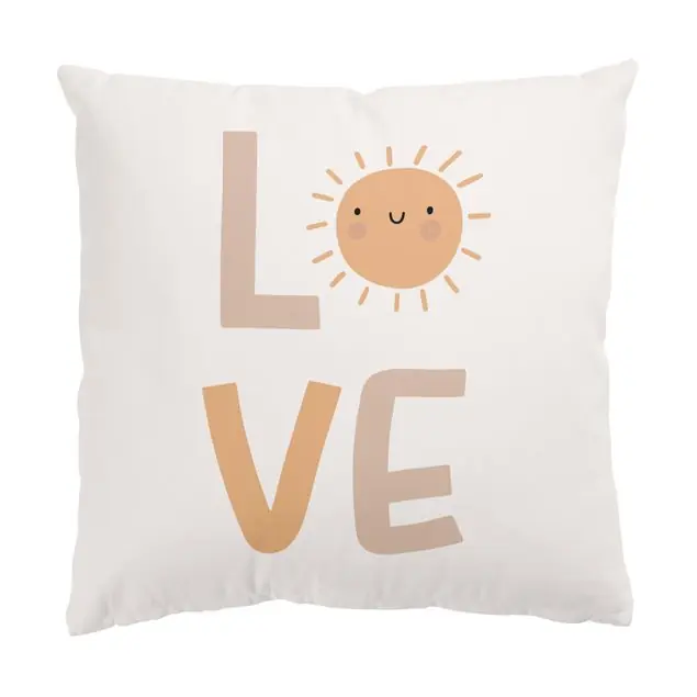 Boho Love Sunshine Dekokissen – Canvas Bestseller