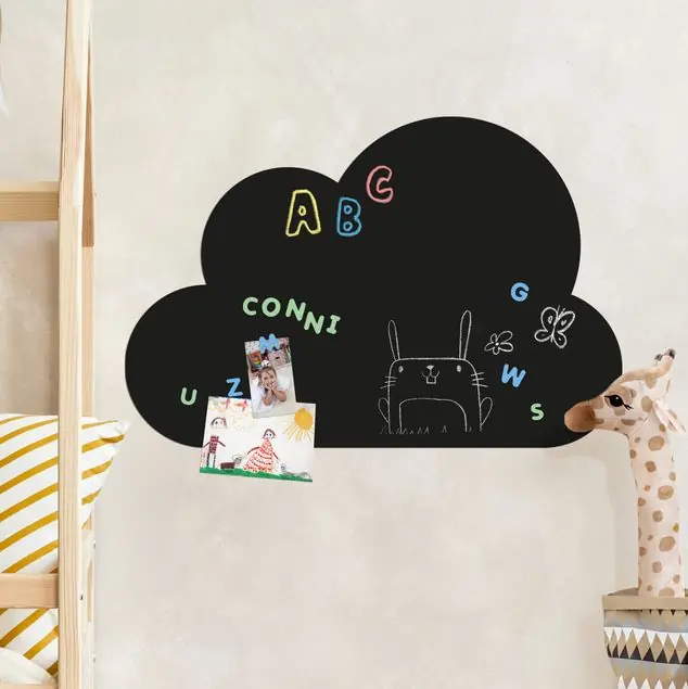 Super-Preis Wolke Form Tafelfolie magnetisch