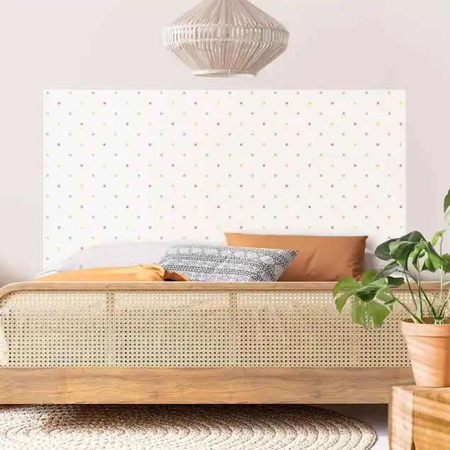 Letzte Chance No.YK47 Bunte Punkte Kopfteil Bett
