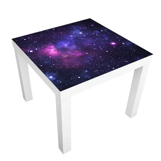 Sonderangebot Galaxie Möbelfolie für IKEA Lack Tisch 55 x 55 cm
