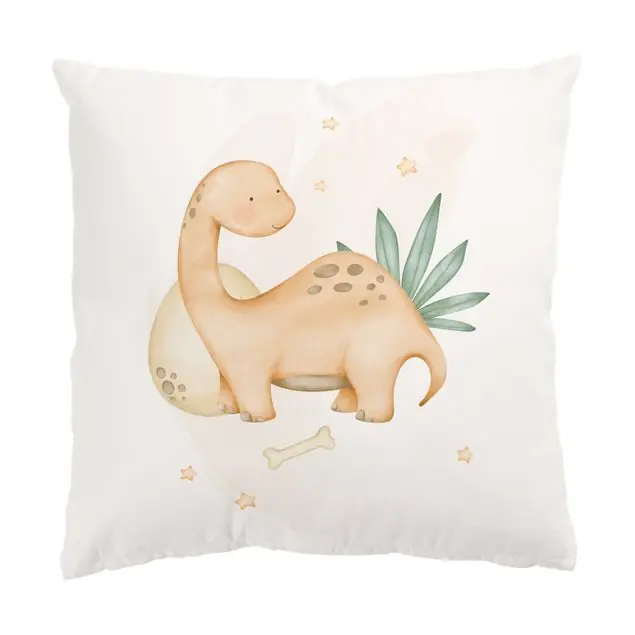 Baby Brachiosaurus Dekokissen – Canvas Kostenfreie Lieferung