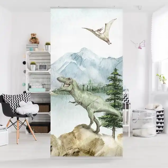 Urzeitliche Oase der Dinosaurier Raumteiler Nur Heute
