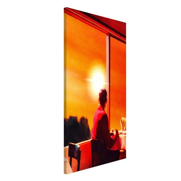 Retro Collage - Breakfast With A View Magnettafel Top-Seller