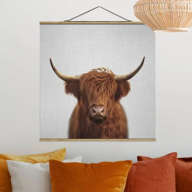 Must-Have Hochlandrind Harry Stoffbild