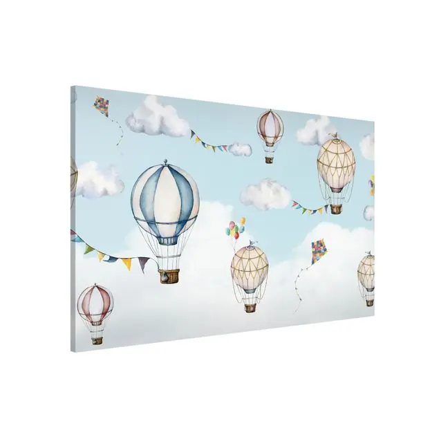Heißes Angebot Ballonparty zwischen den Wolken Magnettafel