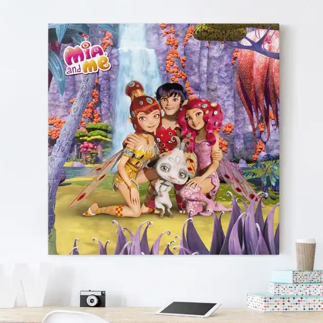 Mia and me - Mia und Freunde Leinwandbild – Canvas Gratis Versand