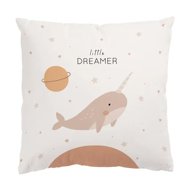 Boho Narwal - Little dreamer Dekokissen – Canvas Online Kaufen