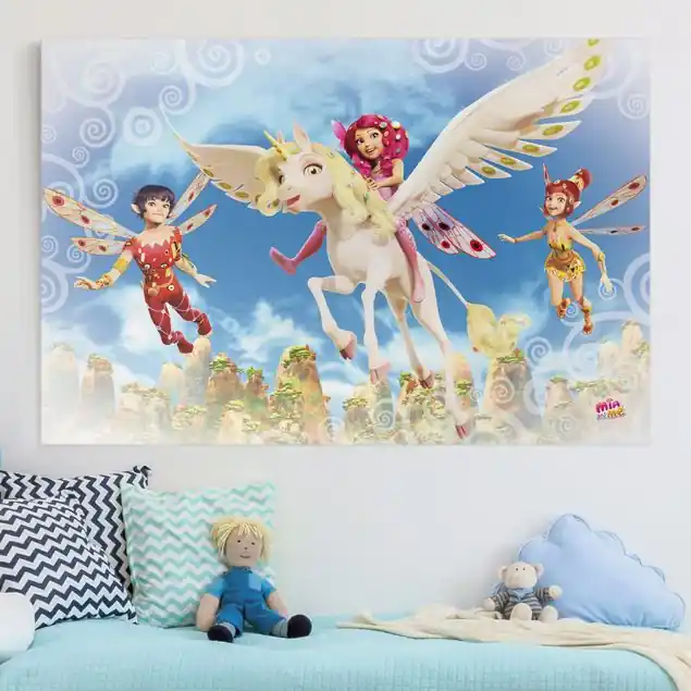 Online Kaufen Mia and me - Über den Wolken Leinwandbild – Canvas