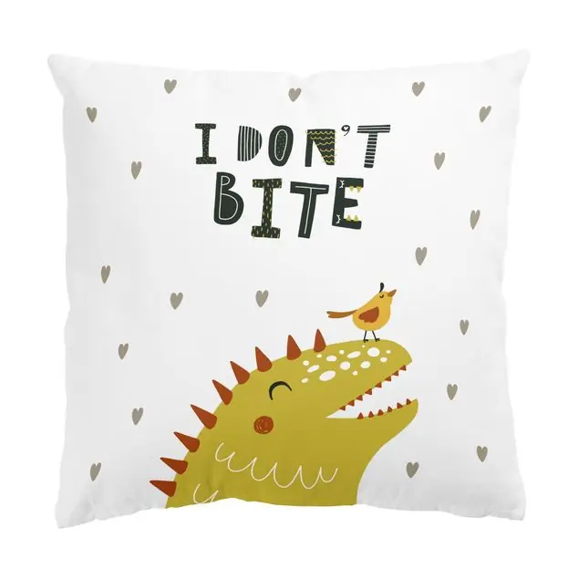 Online Kaufen Dino Liebe - I don´t Bite Dekokissen – Canvas