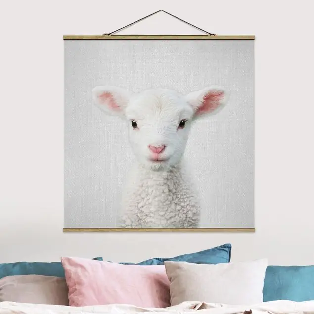 Markenware Baby Lamm Lina Stoffbild