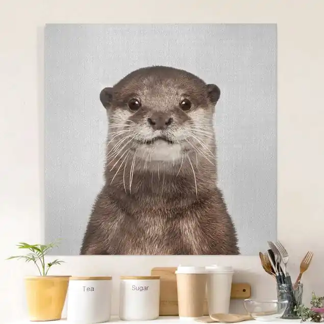 Otter Oswald Leinwandbild – Canvas Billig