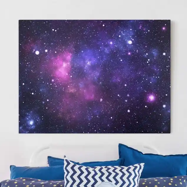 Direktkauf Galaxie Leinwandbild – Canvas