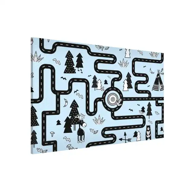 Straße - Schlängel dich durch Magnettafel Saisonangebot
