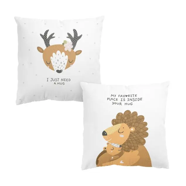 Preis Gesenkt I just need a hug Set I Dekokissen – Canvas