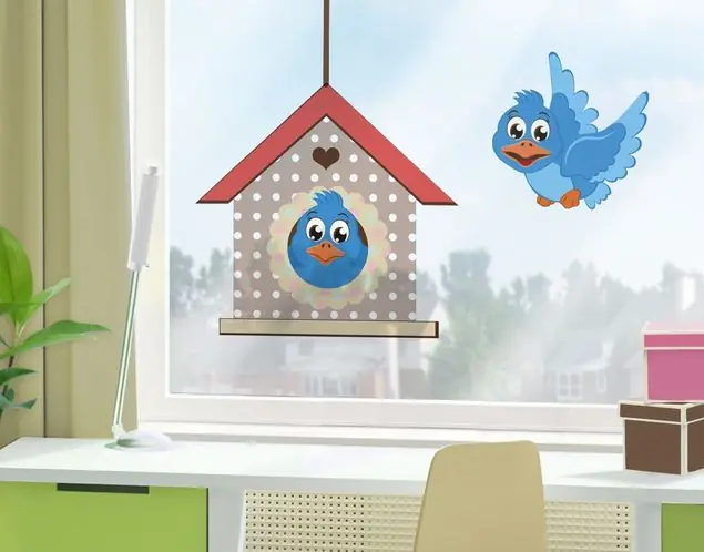 Vogelhäuschen Fensteraufkleber Günstig