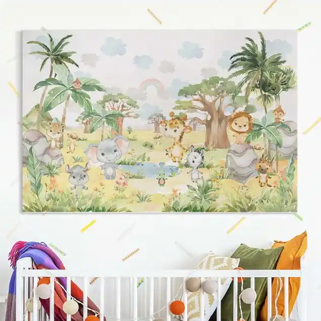 Wilde Savanne Leinwandbild – Canvas Wochenendangebot