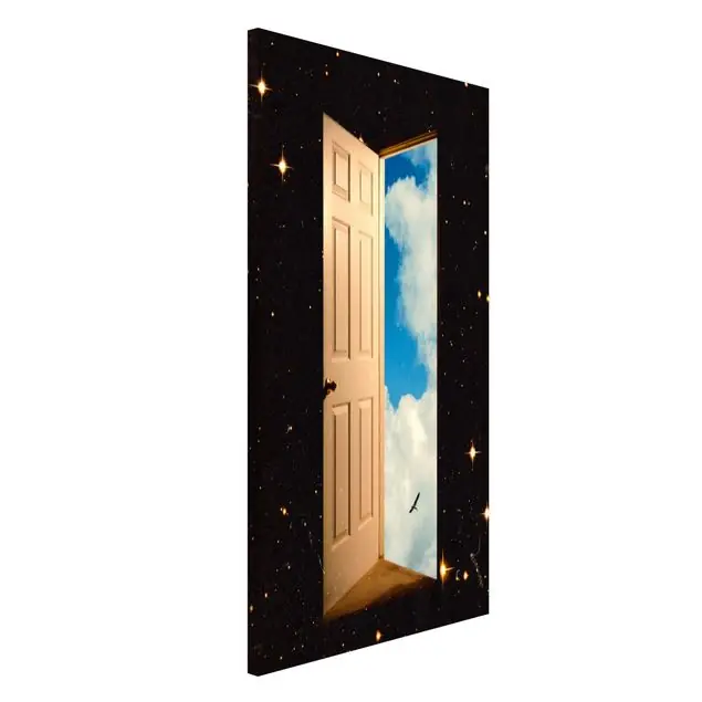 Retro Collage - The Portal Magnettafel Billig