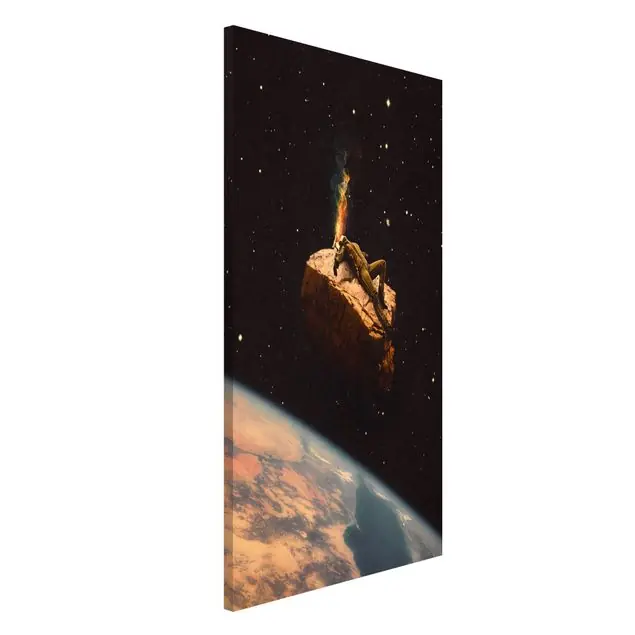 Solange Der Vorrat Reicht Retro Collage - Survival Magnettafel