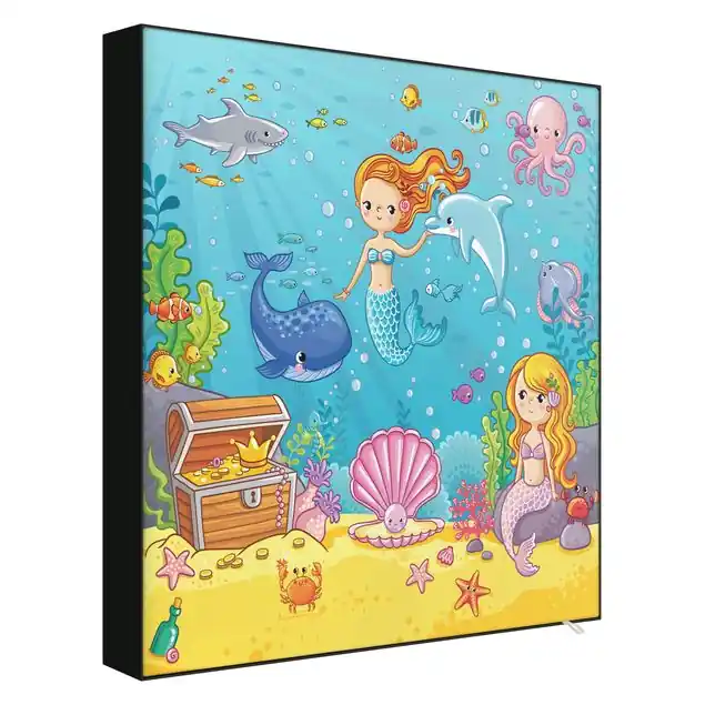 Meerjungfrau - Unterwasserwelt Wechselbild Mega-Angebot