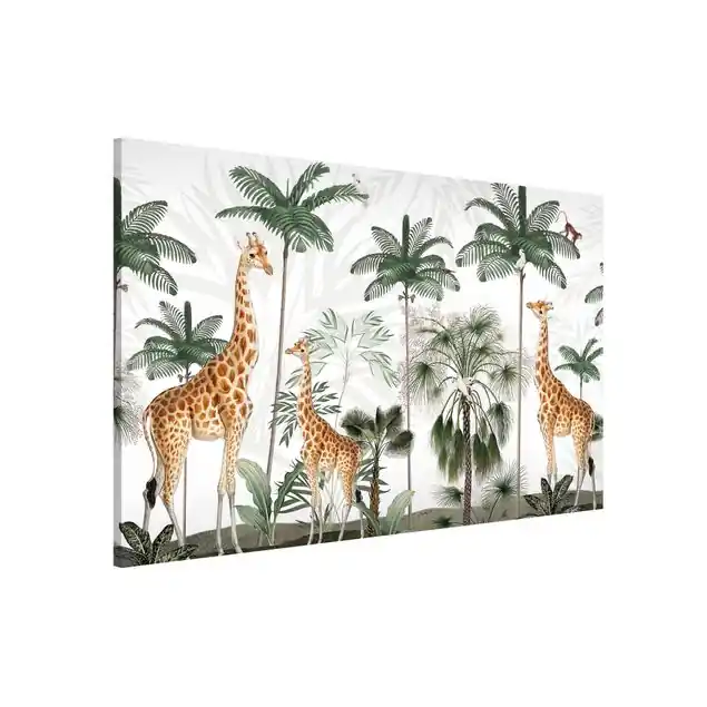 Eleganz der Giraffen im Dschungel Magnettafel Abverkauf