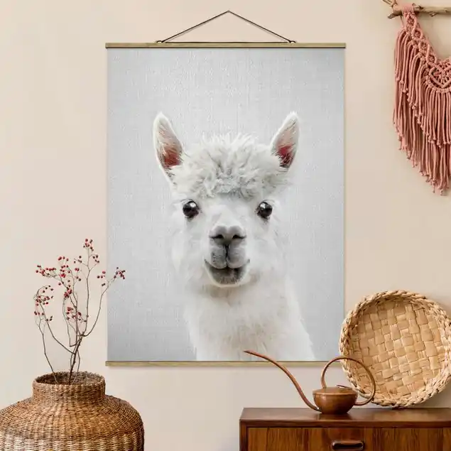 Lama Lars Stoffbild Rabatt