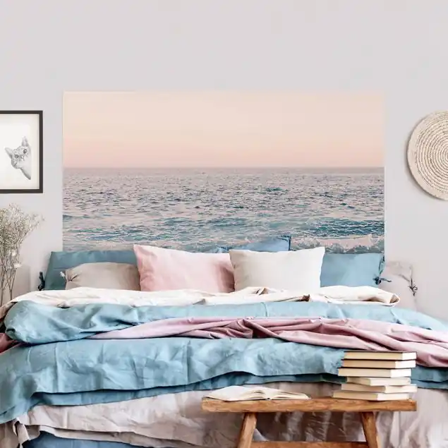Roségoldener Strand am Morgen                               Kopfteil Bett Schnäppchen