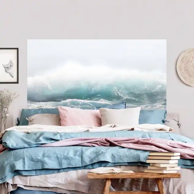 Große Welle Hawaii Kopfteil Bett Highlight
