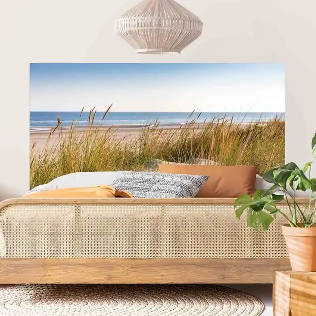 Stranddüne am Meer Kopfteil Bett Top-Preis