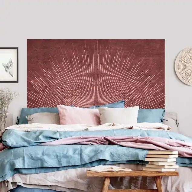 Preisreduziert Boho Japan Sonne Kopfteil Bett