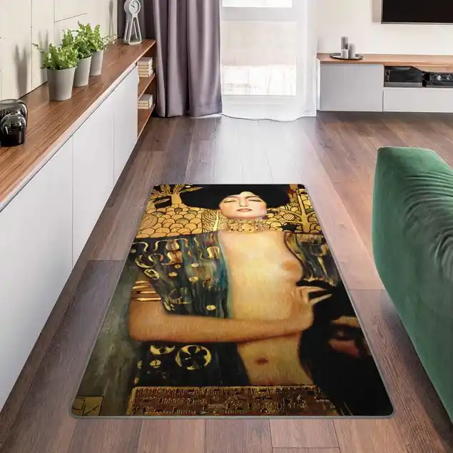 Gustav Klimt - Judith I Teppich Expressversand