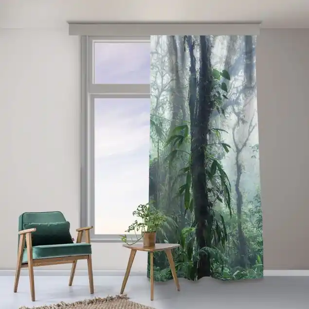 Expressversand Monteverde Nebelwald Vorhang – Lichtdämpfender Samt