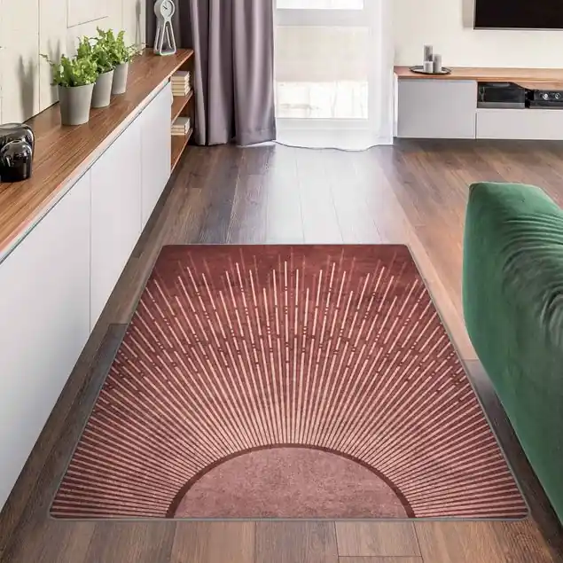 Boho Japan Sonne Teppich Rabatt