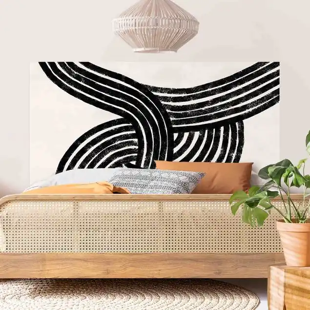 Sofort Bestellen Knoten schwarz Kopfteil Bett