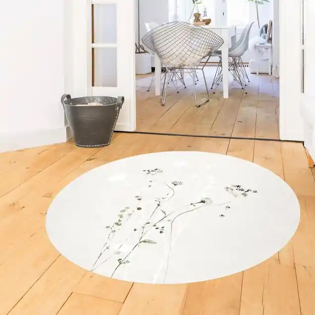 Gratis Versand Japanisches Ikebana II Premium Vinylteppich 2,2 mm • hergestellt in Deutschland • glatt • abwaschbar • ideal für Haushalte mit Tieren