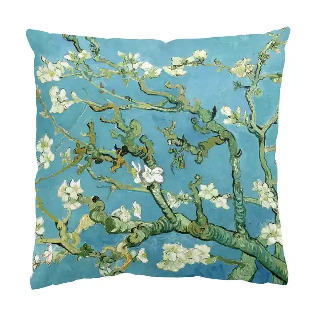 Vincent van Gogh - Mandelblüte Dekokissen • Canvas • klassische Webstruktur • handgefertigt in Deutschland Letzte Chance