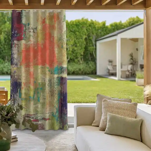 Rummel der Farben Outdoorvorhang Must-Have
