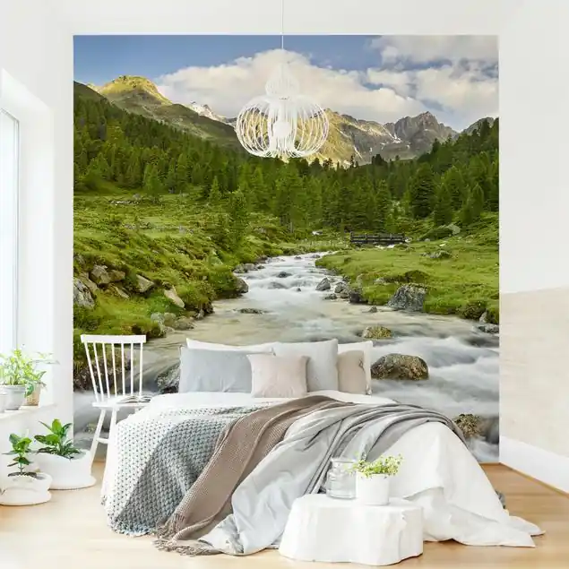 Top-Seller Debanttal Nationalpark Hohe Tauern Fototapete Vlies • inkl. Kleister • hergestellt in Deutschland