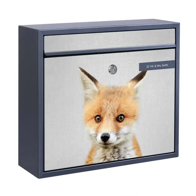 Neuheit Baby Fuchs Fritz Briefkasten mit eigenem Text