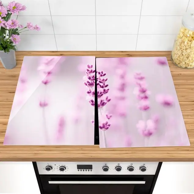 Wochenendangebot Zartvioletter Lavendel Herdabdeckplatte