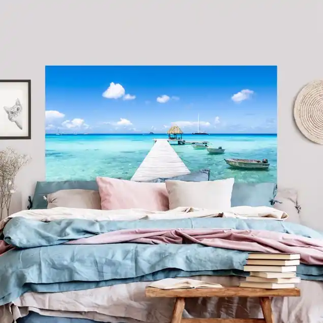 Urlaub in den Tropen Kopfteil Bett Finale Aktion
