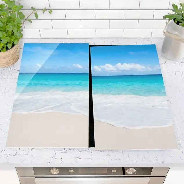 Blaue Welle Herdabdeckplatte Top-Angebot