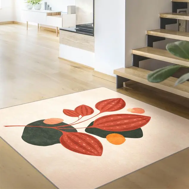 Bestseller Boho Blätter Teppich