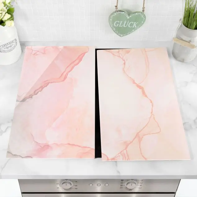 Spiel der Farben Pastell Zuckerwatte Herdabdeckplatte Top-Preis