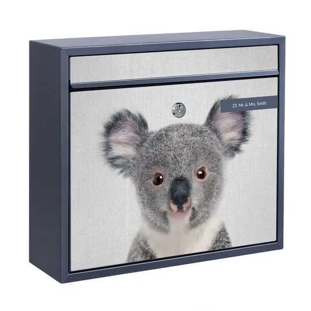 Neu Baby Koala Klara Briefkasten mit eigenem Text