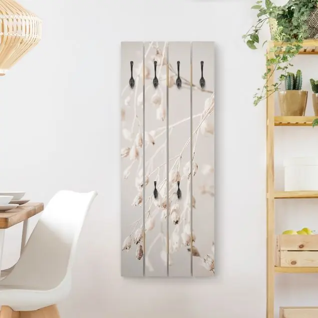 Neuheit Hängende Trockenknospen Wandgarderobe